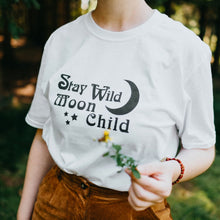 Cargar imagen en el visor de la galería, Stay Wild Moon Child Short-Sleeve Unisex T-Shirt freeshipping - Witch of Dusk
