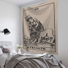 Load image into Gallery viewer, Tarot Witch&#39;s Wall Tapestry freeshipping - Witch of Dusk
