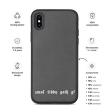 Load image into Gallery viewer, Tiddy Goth Gf (Smol) Biodegradable Phone Case freeshipping - Witch of Dusk
