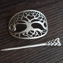 Load image into Gallery viewer, Tree of Life Hairpin and Cuff freeshipping - Witch of Dusk
